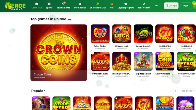 Verde Casino bonus